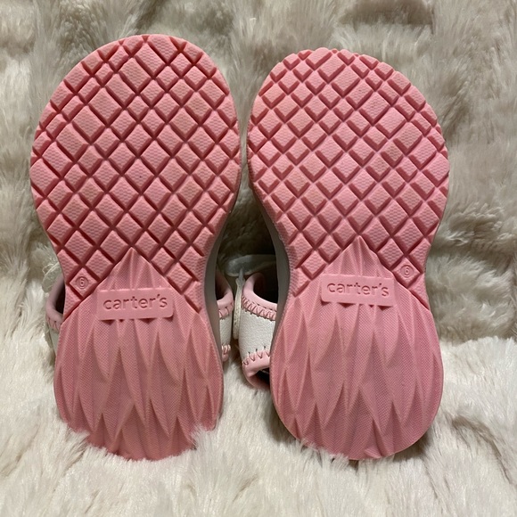 Carters Unicorn Light-Up Sandals - Size 6 - Picture 8 of 10